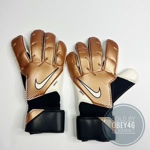 Nike Grip 3 Adult Goalkeeper Gloves Soccer Copper DV3097-810 Size 8
